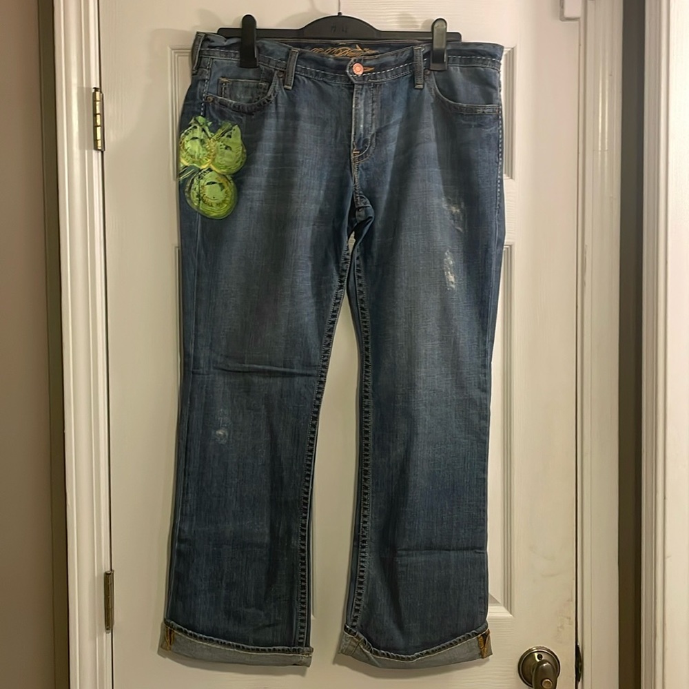 Old Navy Painted on Jeans